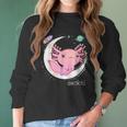 Space Axolotl Kawaii Pastel Goth Japanese Anime Gifts Men Women T-Shirt Graphic Print Casual Unisex Tee Women Long Sleeve Tshirt