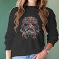 Stormtrooper Storm Trooper Tropical Floral Women Long Sleeve Tshirt