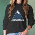 Sugarloaf Maine Triblend Tshirt Christmas Ugly Sweater Women Long Sleeve Tshirt