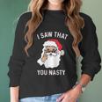 Tipsy Funny Christmas Festive Christmas Women Long Sleeve Tshirt