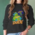 Tmnt Leonardo Moms Number 1 Women Long Sleeve Tshirt