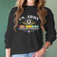 Us Army Vietnam Veteran Usa Flag Vietnam Vet Flag Men Women Women Long Sleeve Tshirt