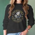 Us Navy Usn Us Navy Sea Bees Biker Women Long Sleeve Tshirt