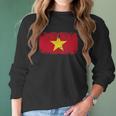 Vietnam Flag Vintage Men Women Kids Vietnam Women Long Sleeve Tshirt