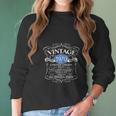 Vintage 1970 50Th Birthday Women Long Sleeve Tshirt