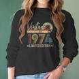 Womens Vintage 1974 47Th Birthday 47 Years Old Limited Edition V-Neck Women Long Sleeve Tshirt