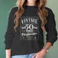 Vintage 50Th Birthday For Him 1971 Aged To Perfection Women Long Sleeve Tshirt