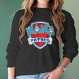 Vintage Nana Patrol Funny Dog Dad Mom For Men Women Women Long Sleeve Tshirt