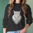 White Owl Women Long Sleeve Tshirt