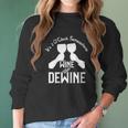 Wine With Dewine Its 2 Oclock Somewhere Women Long Sleeve Tshirt