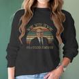 Wine With Dewine Its 2 Oclock Somewhere Vintage Retro Women Long Sleeve Tshirt