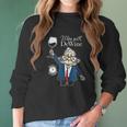 Wine With Dewine Its Two Oclock Somewhere Women Long Sleeve Tshirt