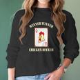 Winner Chicken Lucky Casino Gambling Blackjack Women Long Sleeve Tshirt