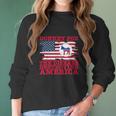 Wonky Donkey Pox The Disease Destroying America Women Long Sleeve Tshirt