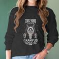 This Year I Hope Krampus Takes Me Christmas Women Long Sleeve Tshirt