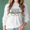 762 Design Usn Seabees Heather Military Green Women Long Sleeve Tshirt