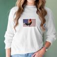 American Rooster Chicken Cock Strong Usa Pride Women Long Sleeve Tshirt