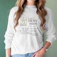 I Am An Army Mom No Fear Women Long Sleeve Tshirt