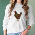 Barnevelder Hen Chicken Lover Women Long Sleeve Tshirt