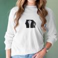 Black Horse Jacks Eyes Women Long Sleeve Tshirt