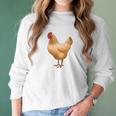 Buff Orpington Hen Chicken Lovers Women Long Sleeve Tshirt