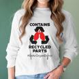 Contains Recycled Parts Lung Transplant Recipient Women Long Sleeve Tshirt