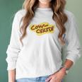 Cow And Chicken Logo Color Women Long Sleeve Tshirt