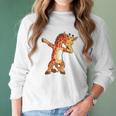 Dabbing Giraffe Giraffes Funny Dab Dance Tees Gifts Women Long Sleeve Tshirt