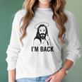 Easter Jesus Back From The Dead Funny Women Long Sleeve Tshirt