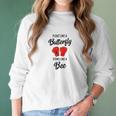 Float Like A Butterfly Sting Like A Bee Boxing Tee Women Long Sleeve Tshirt