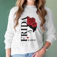 Frida Kahlo Flower Girl Women Long Sleeve Tshirt