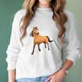 Kids Dreamworks Spirit Riding Free Spirit Horse Women Long Sleeve Tshirt