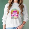 Kids Sister Baby Shark Women Long Sleeve Tshirt