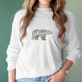 Mama Bear Mom Life Floral Retro Women Long Sleeve Tshirt