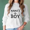 Mamas Lil Boy Women Long Sleeve Tshirt