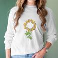 Marijuana Leaf Cannabis Sunflower Cool Stoner Gifts Women Long Sleeve Tshirt