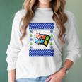 Microsoft 2020 Ugly Christmas Women Long Sleeve Tshirt