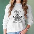 Namaste 6 Feet Away Sloth Social Distancing Women Long Sleeve Tshirt