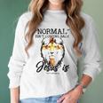 Normal Isnt Coming Back Jesus Is Revelation New Style Women Long Sleeve Tshirt