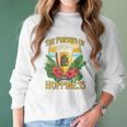 Old Guys Rule Hoppiness Iris Beer Lover Women Long Sleeve Tshirt