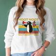 Pingu Noot Noot Motherfucker Vintage Shirt Women Long Sleeve Tshirt