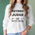 Retired Judge Best Law Coffee Cup Judges Women Long Sleeve Tshirt