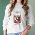 The Simpsons Mens Simpsons Duff Beer Women Long Sleeve Tshirt