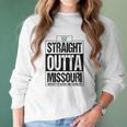 Straight Outta Missouri University Of Science And Technology Funny Gift Women Long Sleeve Tshirt