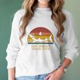 Vintage Best Mommy Shark Ever Gift For Mom Christmas Mom Gift Women Long Sleeve Tshirt