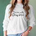 Wine With Dewine Women Long Sleeve Tshirt