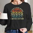 23 Years Old Vintage September 1998 23Rd Birthday Men Women Women Long Sleeve Tshirt