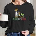 The 3 Three Amigos Salt Tequila Lime Women Long Sleeve Tshirt