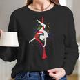 Aerial Silk Funny Sport Gif For Women Gift Tee Women Long Sleeve Tshirt