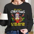 Anime Manga Gaming Cosplay Merry Christmas Senpai Notice Me Women Long Sleeve Tshirt